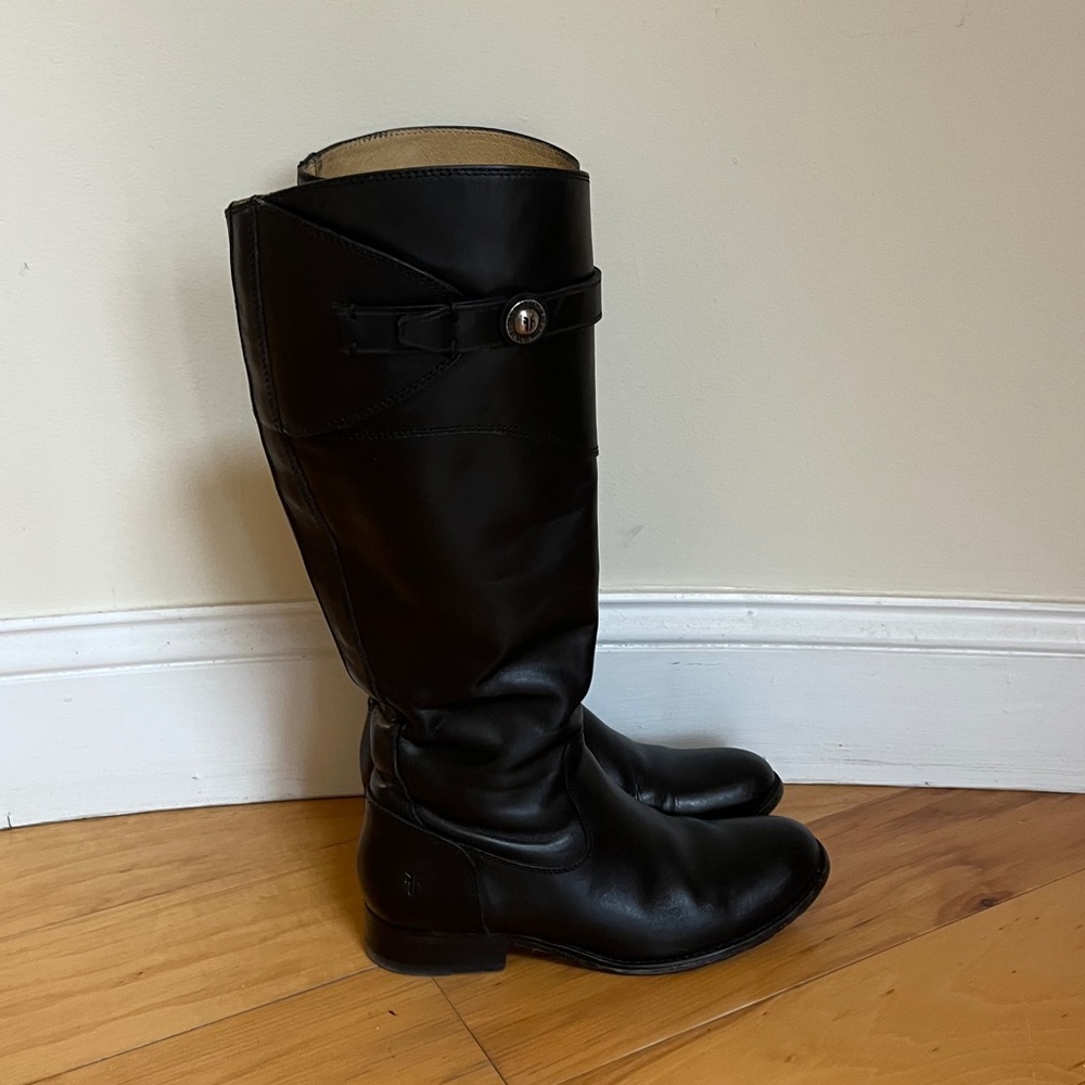 Frye Boots Molly Black size 6